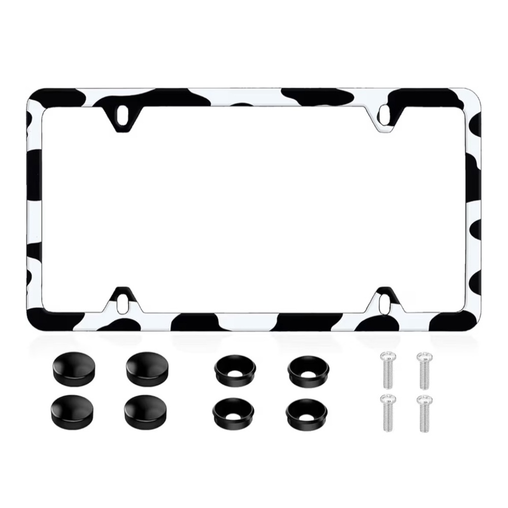 BOGO‼️XCLPF License Plate Frame Rust-Proof Universal Front Rear Aluminum